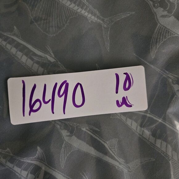 Huk Swim Trunks Mens XXL Marlins AOP Swimming Shorts Lined Fishing Summer - Picture 12 of 12